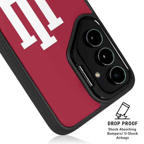 Indiana University IU Logo Galaxy S25 Kickstand Case