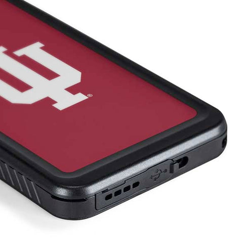 Indiana University IU Logo Galaxy S24 Waterproof Case