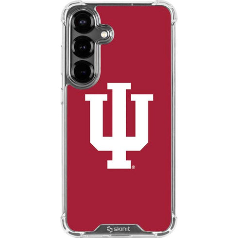 Indiana University IU Logo Galaxy S26 Clear Case