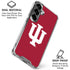 Indiana University IU Logo Galaxy S26 Clear Case
