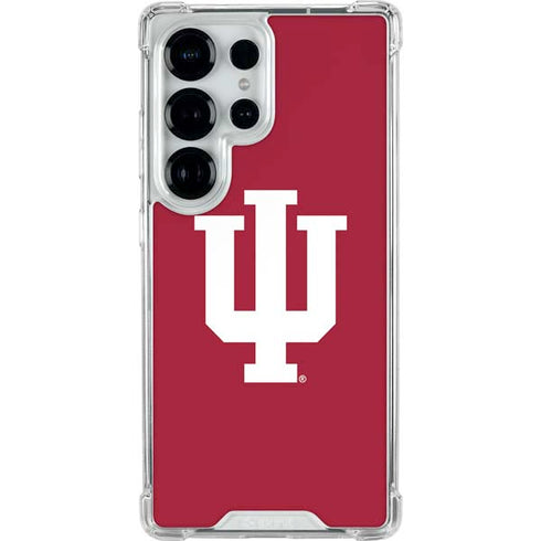 Indiana University IU Logo Galaxy S26 Ultra Clear Case
