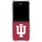 Indiana University IU Logo Galaxy Z Flip6 Clear Case