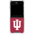 Indiana University IU Logo Galaxy Z Flip6 Clear Case