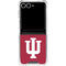 Indiana University IU Logo Galaxy Z Flip7 Clear Case
