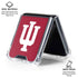 Indiana University IU Logo Galaxy Z Flip7 Clear Case