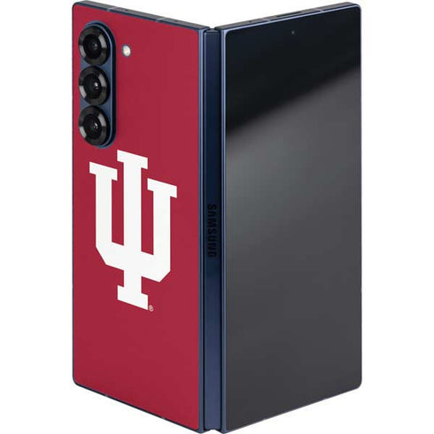 Indiana University IU Logo Galaxy Z Fold6 Skin