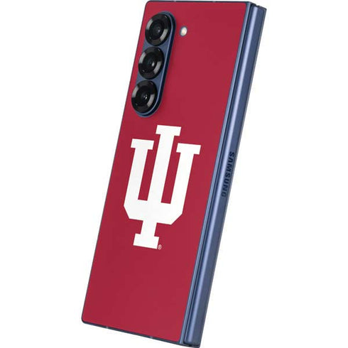Indiana University IU Logo Galaxy Z Fold6 Skin