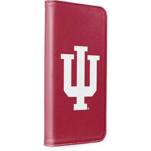 Indiana University IU Logo iPhone 15 Plus Folio Case