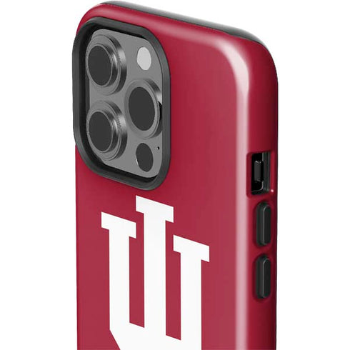 Indiana University IU Logo iPhone 15 Pro Impact Case