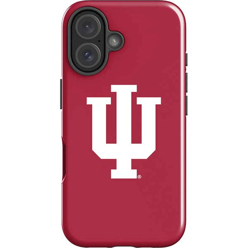 Indiana University IU Logo iPhone 16 Impact Case