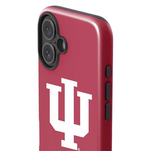 Indiana University IU Logo iPhone 16 Impact Case