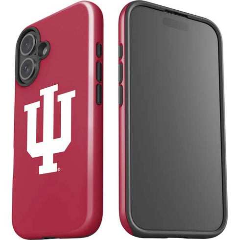 Indiana University IU Logo iPhone 16 Impact Case