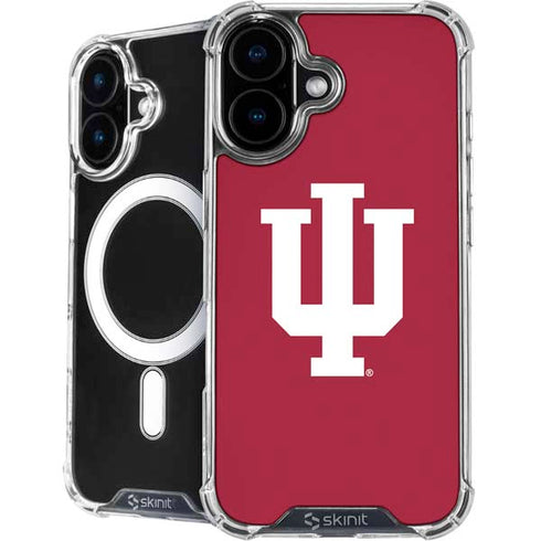 Indiana University IU Logo iPhone 16 MagSafe Case