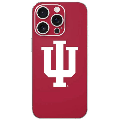 Indiana University IU Logo iPhone 16 Pro Skin