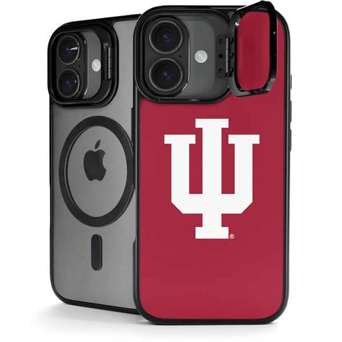 Indiana University IU Logo iPhone 17 Kickstand Case