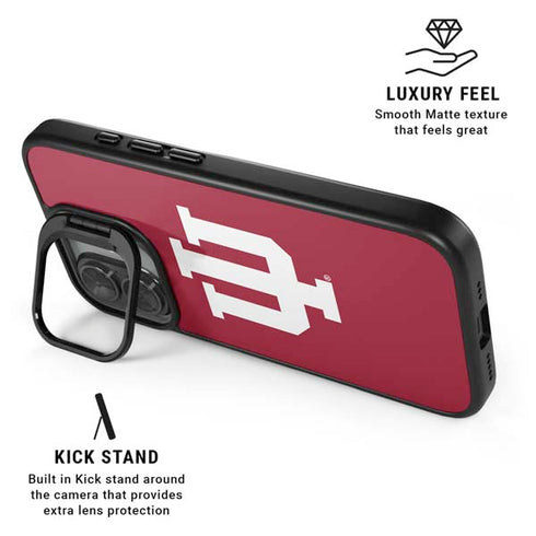 Indiana University IU Logo iPhone 17 Kickstand Case
