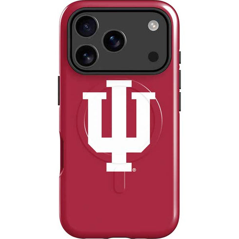 Indiana University IU Logo iPhone 17 Pro Magsafe Impact Case