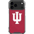Indiana University IU Logo iPhone 17 Pro Max Clear Case