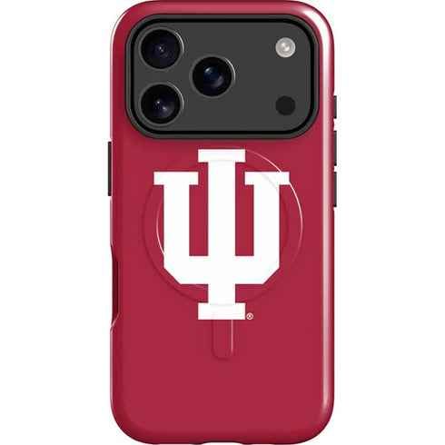 Indiana University IU Logo iPhone 17 Pro Max Magsafe Impact Case
