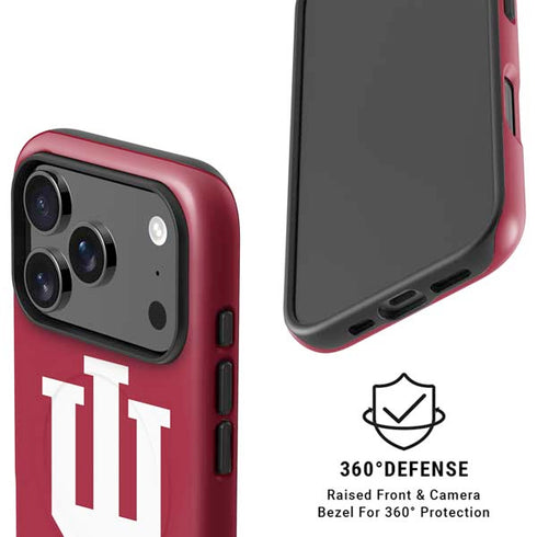 Indiana University IU Logo iPhone 17 Pro Max Magsafe Impact Case