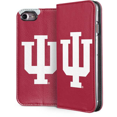 Indiana University IU Logo iPhone 7 Folio Case