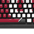 Indiana University IU Logo K95 RGB PLATINUM Mechanical Gaming Keyboard Skin