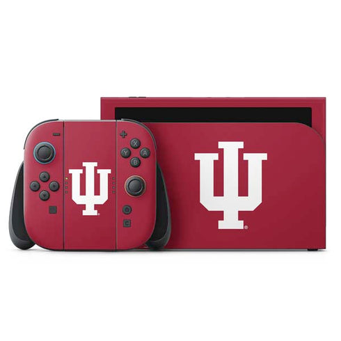 Indiana University IU Logo Nintendo Skins