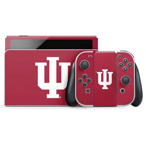 Indiana University IU Logo Nintendo Skins