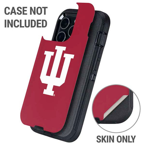 Indiana University IU Logo Otterbox Defender iPhone Skin