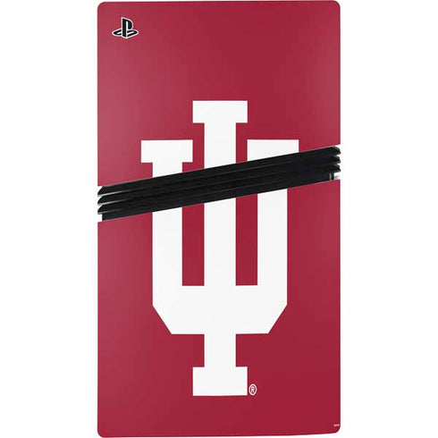 Indiana University IU Logo PS5 Pro Console Skin