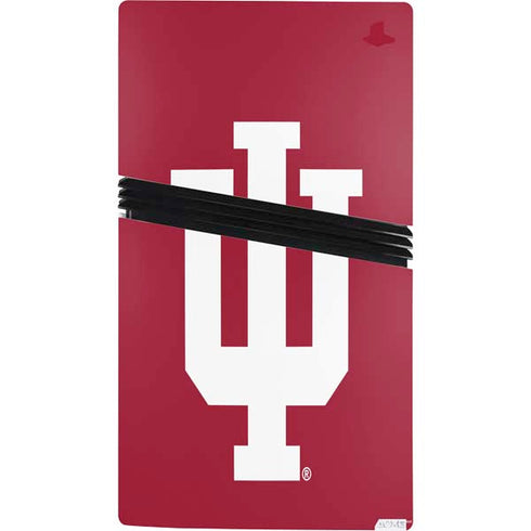 Indiana University IU Logo PS5 Pro Console Skin