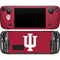 Indiana University IU Logo Steam Deck Handheld Gaming Computer OLED Skin