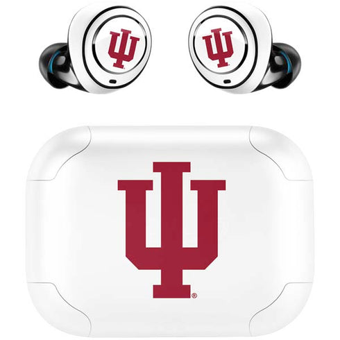 Indiana University IU Logo White Amazon Echo Buds Skin