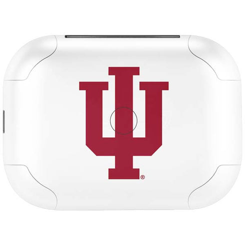 Indiana University IU Logo White Amazon Echo Buds Skin