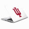 Indiana University IU Logo White HP Elitebook Skin