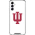 Indiana University IU Logo White Gabb Phone 4 Clear Case