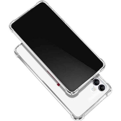 Indiana University IU Logo White Gabb Phone 4 Clear Case