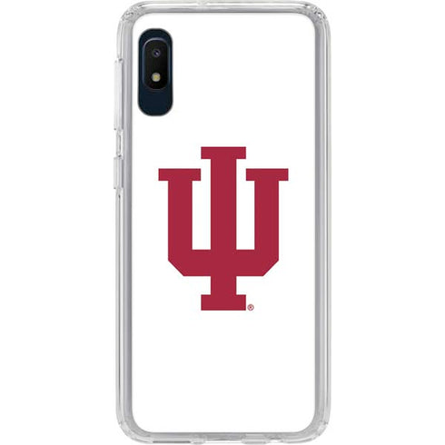 Indiana University IU Logo White Galaxy Cases