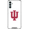 Indiana University IU Logo White Galaxy A13 5G Clear Case