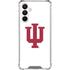 Indiana University IU Logo White Galaxy A16 5G Clear Case