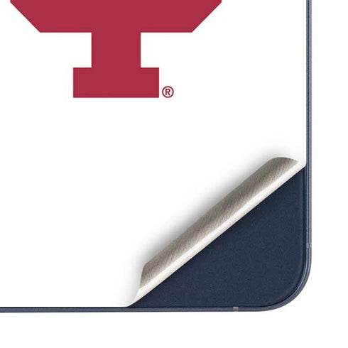 Indiana University IU Logo White Galaxy A35 5G Skin