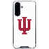 Indiana University IU Logo White Galaxy A36 5G Clear Case