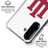Indiana University IU Logo White Galaxy A36 5G Clear Case