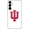 Indiana University IU Logo White Galaxy A36 5G Skin