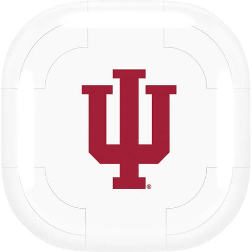 Indiana University IU Logo White Galaxy Buds Live Skin