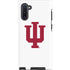 Indiana University IU Logo White Galaxy Cases