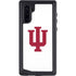 Indiana University IU Logo White Galaxy Cases