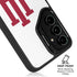 Indiana University IU Logo White Galaxy S24 FE Kickstand Case