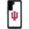 Indiana University IU Logo White Galaxy S24 Plus Waterproof Case