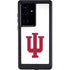 Indiana University IU Logo White Galaxy S24 Ultra Waterproof Case